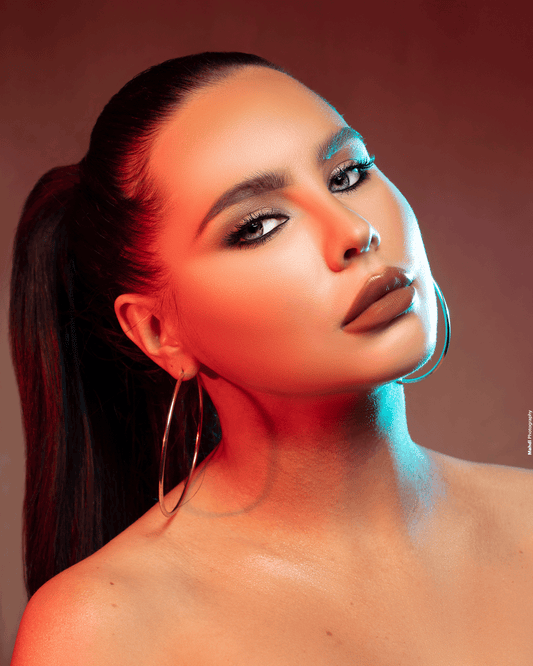 Voreinstellung für Porträt-Rotlichteffekt